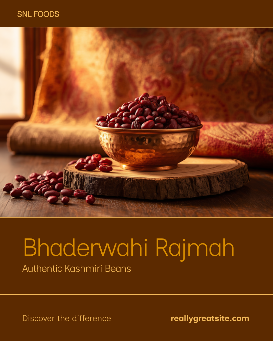 SNL Bhaderwahi Rajmah - branded product image